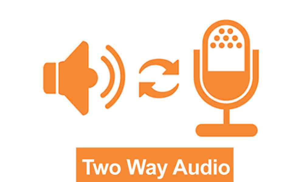 Two-way-audio